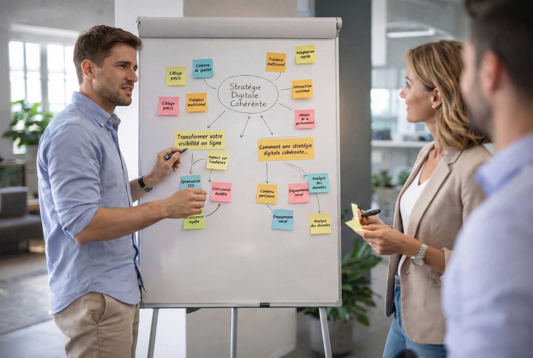 Stratégie et plan de communication