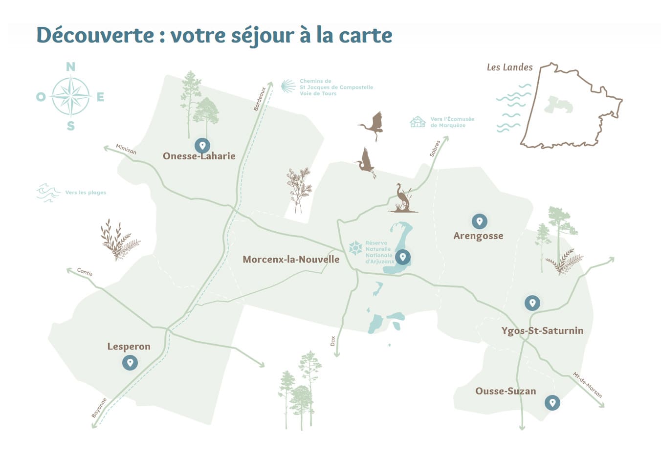 Site internet Office de Tourisme du Pays Morcenais